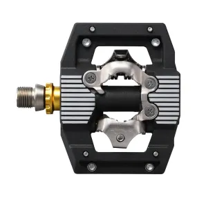 Pedaalset Shimano Saint PD-M821 SPD + platform - zwart