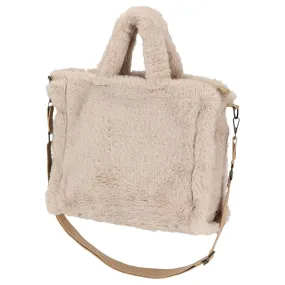   Sarlini Ladies bag textile Teddy Zand