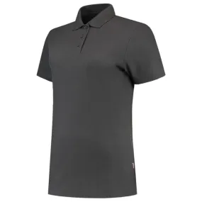 Tricorp Dames Poloshirt Casual 201010 180gr Donkergrijs Maat XS